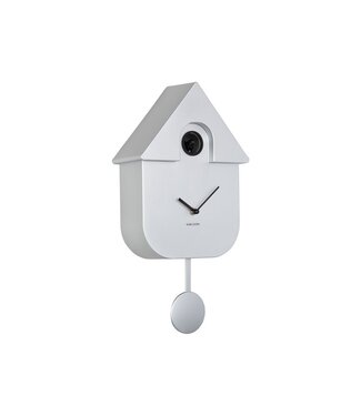 Karlsson Wandklok Modern Koekoek Metallic