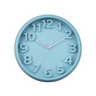 Karlsson Wandklok verhoogde klassieke cijfers