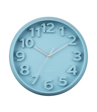 Karlsson Wandklok verhoogde klassieke cijfers