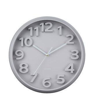 Karlsson Wandklok verhoogde klassieke cijfers
