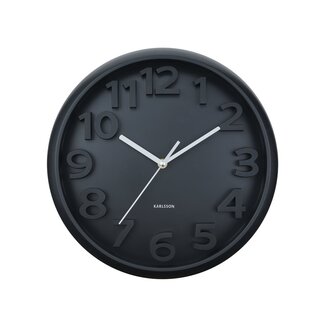 Karlsson Wandklok verhoogde klassieke cijfers