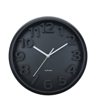 Karlsson Wandklok verhoogde klassieke cijfers