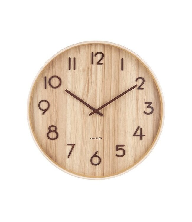 Wandklok Puur Medium