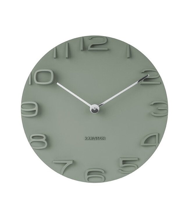 Wandklok aan de rand