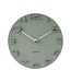 Wandklok aan de rand