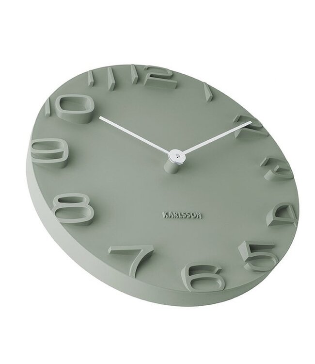 Wandklok aan de rand