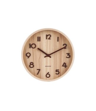 Karlsson Wandklok Puur Klein
