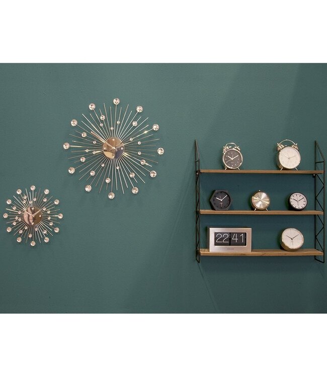 Wandklok Sunburst Medium
