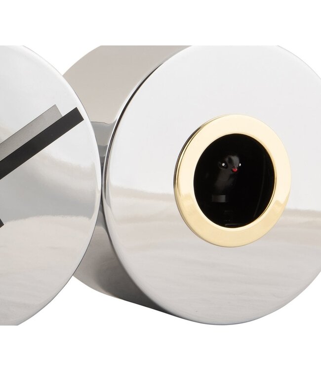 Wandklok Duo Koekoek Verguld