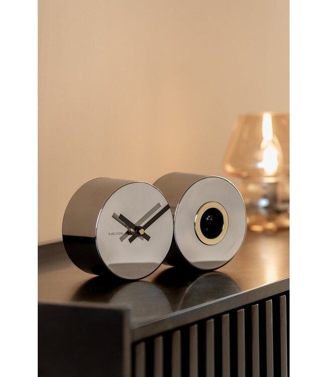 Wandklok Duo Koekoek Verguld