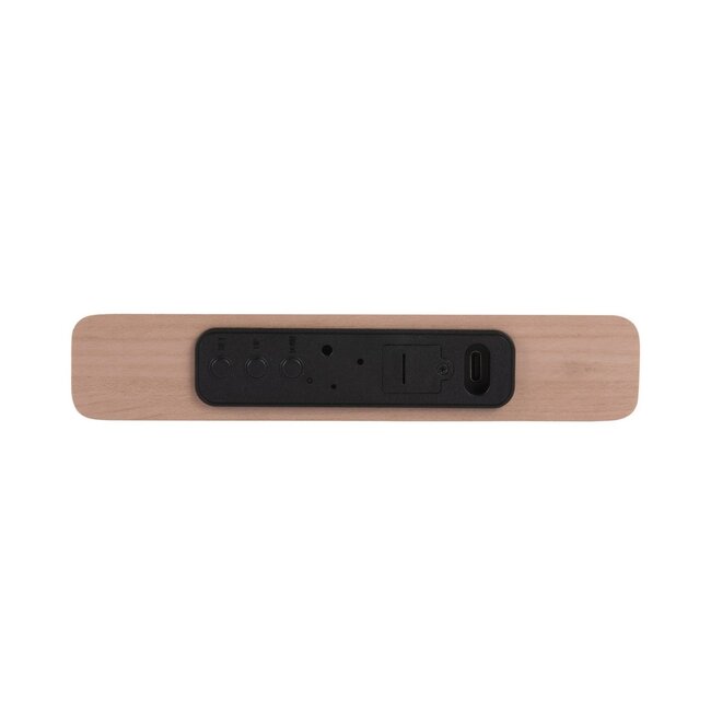 Wekker Retro plat LED