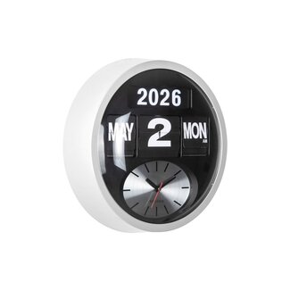 Karlsson Wandklok Ronde Flip