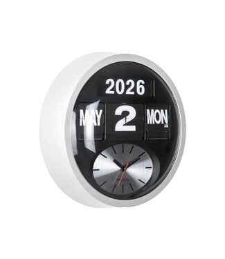 Karlsson Wandklok Ronde Flip