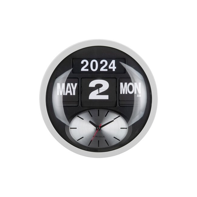 Wandklok Ronde Flip