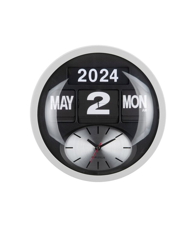 Wandklok Ronde Flip