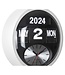 Wandklok Ronde Flip