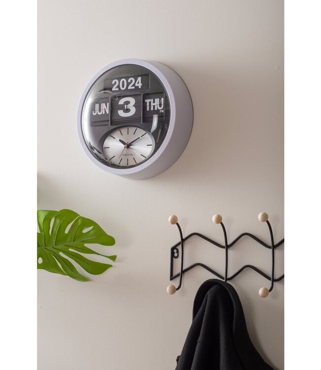 Wandklok Ronde Flip