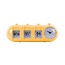 Wekker Retro Tube Kalender Flip