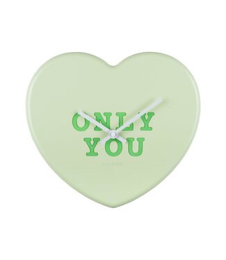 Karlsson Wandklok Hart Snoep