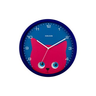 Karlsson Wandklok Kiekeboe Kat