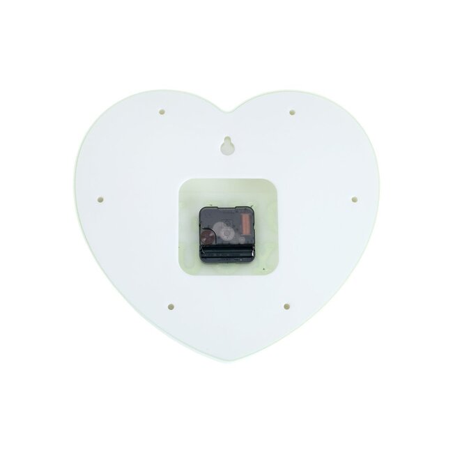 Wandklok Hart Snoep