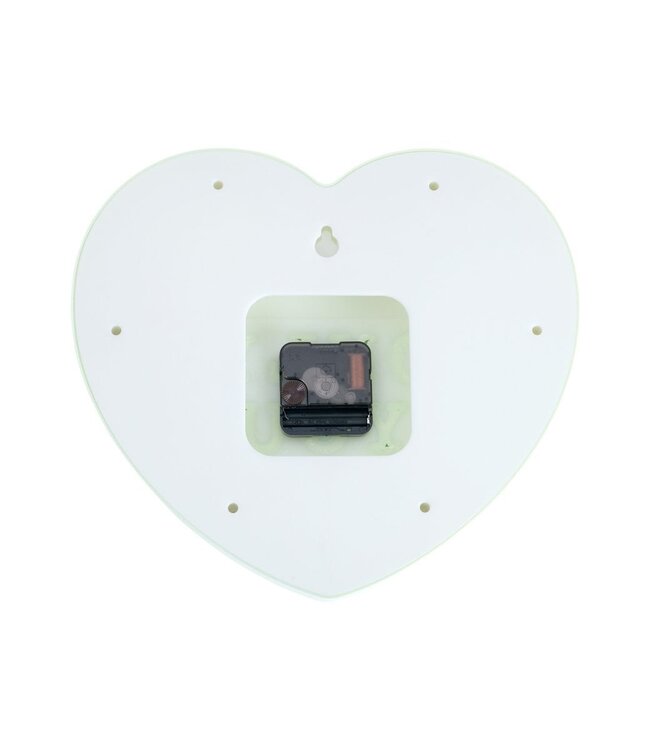 Wandklok Hart Snoep