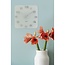 Wandklok Vintage Vierkant