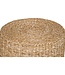 Rivera Poef - Naturel, Zeegras, Ijzer, Ø40cm