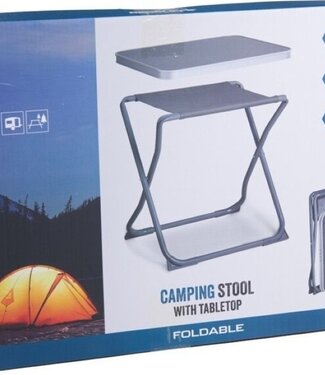 Redcliffs Vouwkruk met Tafelblad - Viskruk - Campingstoel