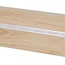 Wandplank met LED verlichting - Bruin