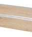 Wandplank met LED verlichting - Bruin