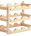 Wijnrek Hout - voor 12 Wijnflessen - 45 x 22 x H28 cm