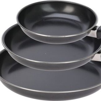 Excellent Houseware Koekenpannenset 3-delig - budgetline