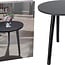 Trends4You Beistelltisch Schwarz - 40 cm