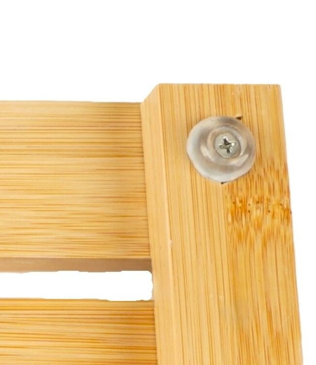 Douchemat - Antislip - Bamboe - 50 x 30 cm