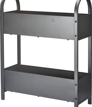 Plantenrek - Metaal - 2 Lagen - 60 x 22 x 75 cm