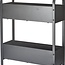 Plantenrek - Metaal - 2 Lagen - 60 x 22 x 75 cm