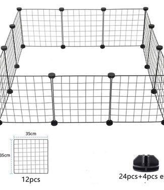 Ceruzo Dierenren voor Kleine Huisdieren - Moduleerbaar - 105x105cm