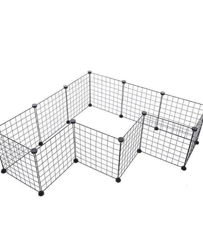 Dierenren voor Kleine Huisdieren - Moduleerbaar - 105x105cm