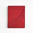 Katoenen hoeslaken rood 90 x 200
