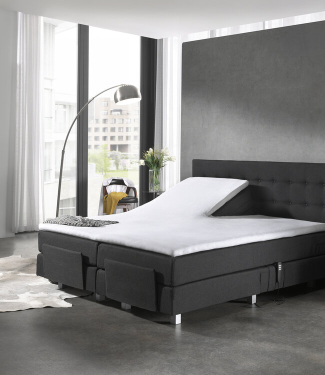 Splittopper Molton Hoeslaken 200 x 200/220