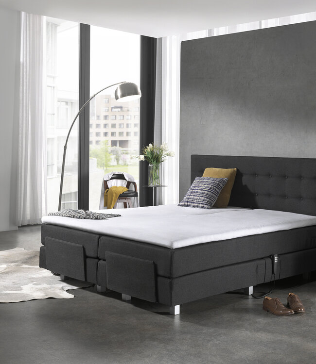 Splittopper Molton Hoeslaken 160 x 200/220