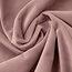 Fluwelen hoeslaken oudroze 180 x 200 cm