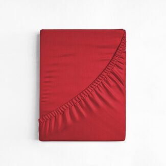 Dreamhouse Katoenen Hoeslaken Rood 180 x 220