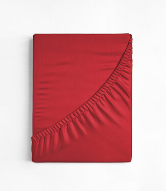 Dreamhouse Katoenen Hoeslaken Rood 180 x 220