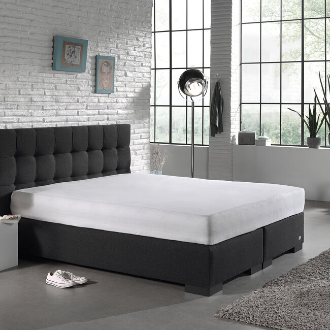 Molton hoeslaken 160 x 200/220