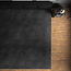 Velvet hoeslaken zwart 140 x 200
