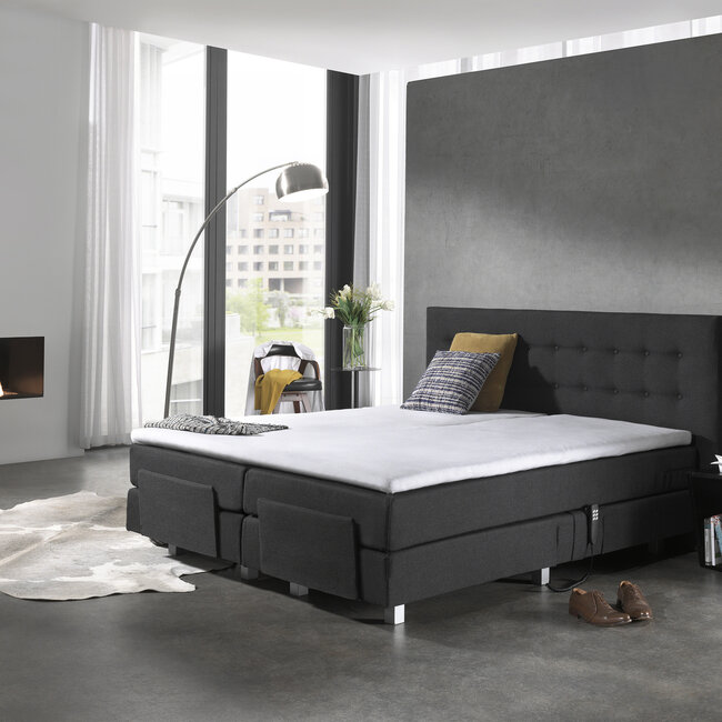 Splittopper Molton Hoeslaken 180 x 200/220