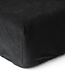 Velvet hoeslaken zwart 140 x 200