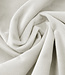 Fluwelen hoeslaken crème 180 x 200